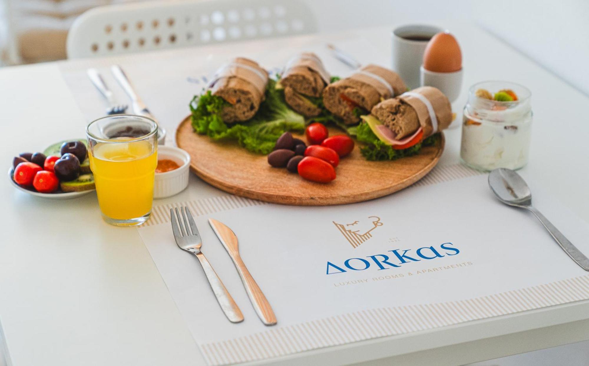 Dorkas Luxury Rooms&Apartments Livadakia 外观 照片
